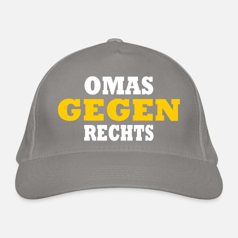 Omas gegen rechts Bio-Baseballkappe