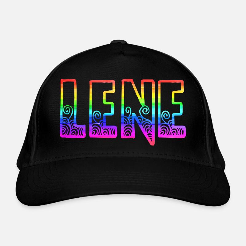 lene rs rainbow Organic Baseball Cap