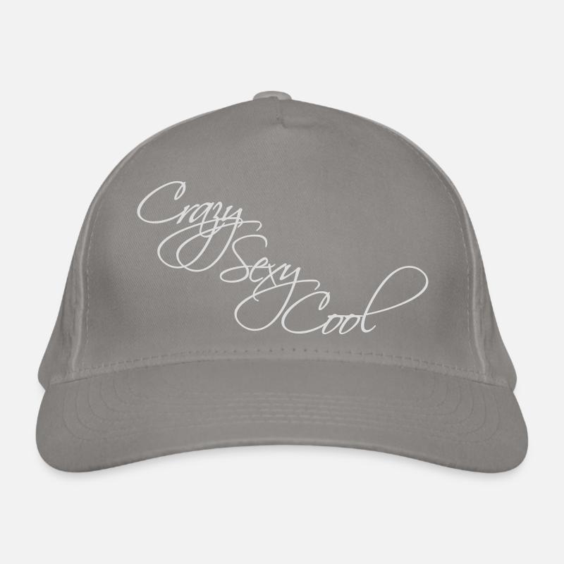 crazy sexy cool Design Bio-Baseballkappe