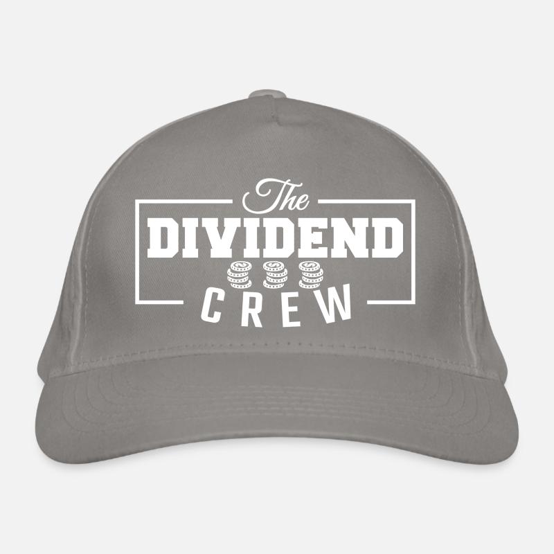 Bourse des dividendes L’équipe de dividendes Casquette classique bio
