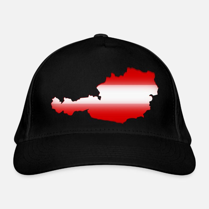 Österreich Bio-Baseballkappe