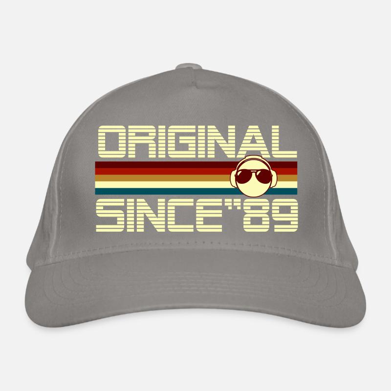Seit 89 Bio-Baseballkappe