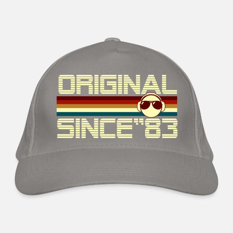 Seit 83 Bio-Baseballkappe