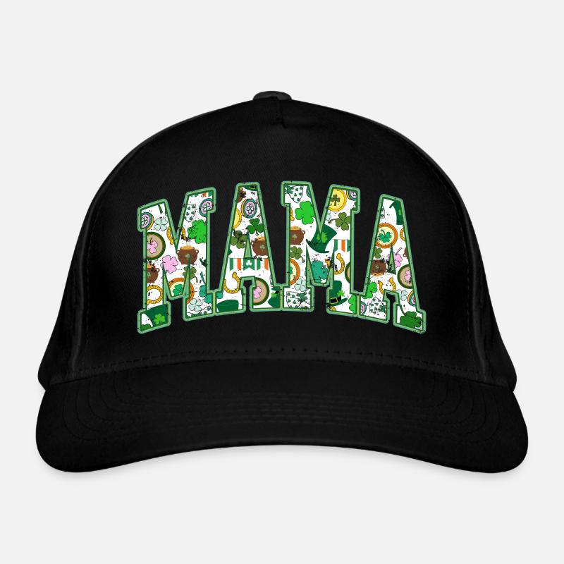 Fête de la Saint-Patrick de maman Casquette classique bio
