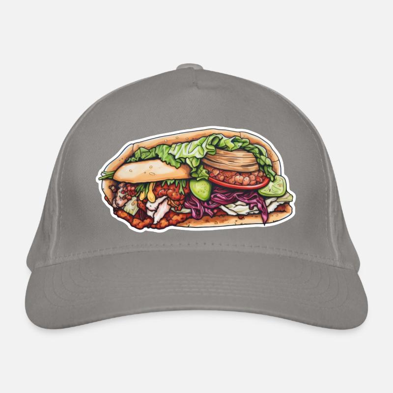 Kebab Organic Baseball Cap