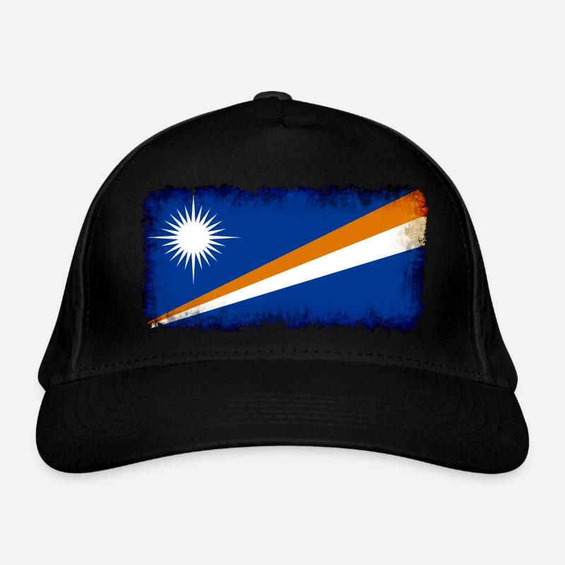Marshall Islands Organic Baseball Cap