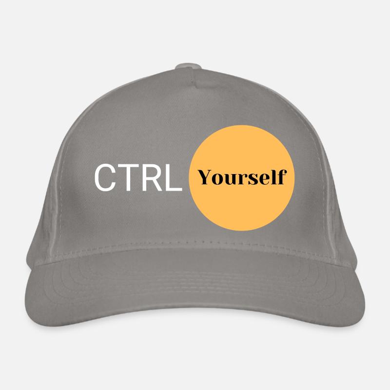 CTRL Sich selbst Bio-Baseballkappe
