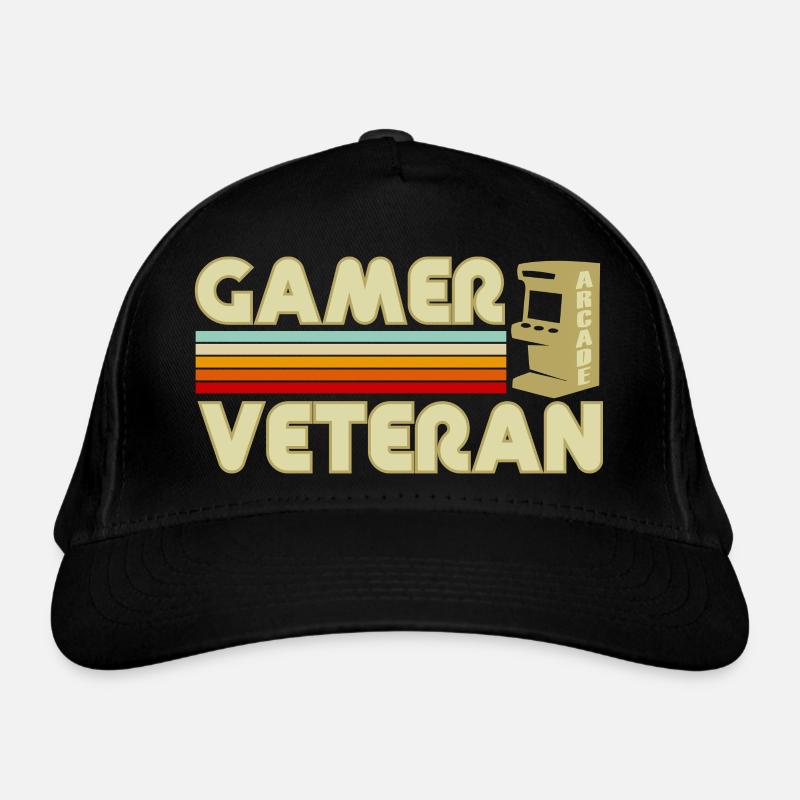 Gamer vétéran  Casquette classique bio