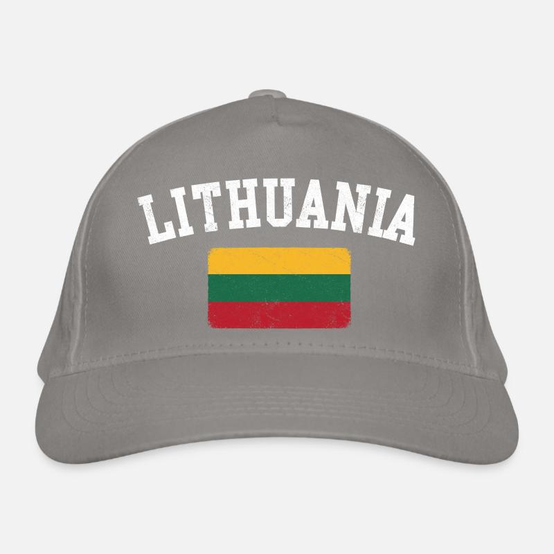 Tee du drapeau de l’Arche de Lituanie Casquette classique bio