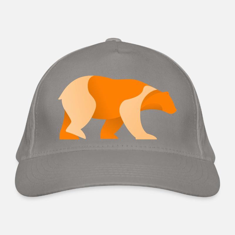 Logo de l’ours Casquette classique bio