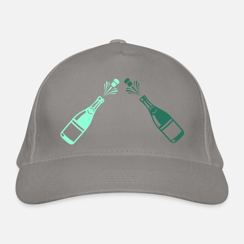 Champangner Bio-Baseballkappe