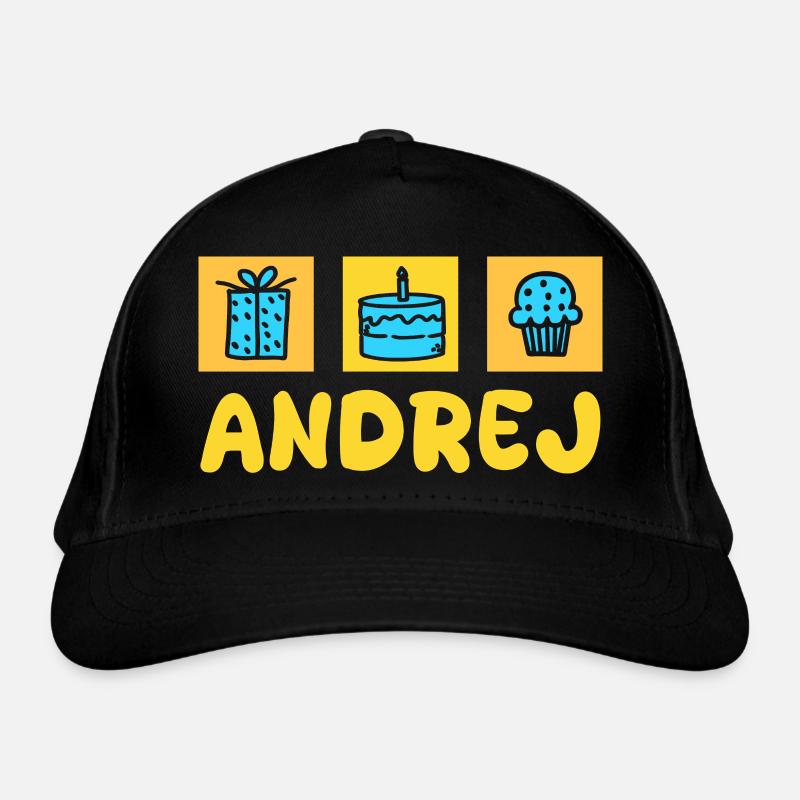 Vorname Andrej Bio-Baseballkappe