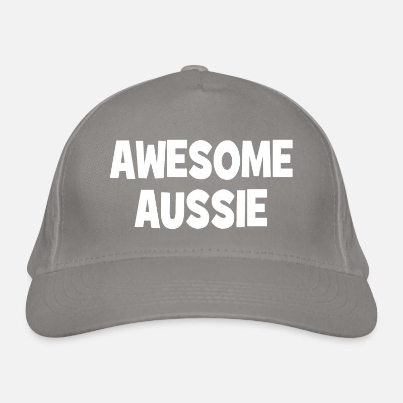 Awesome Aussie - Austrlia - Australia Down Under Organic Baseball Cap
