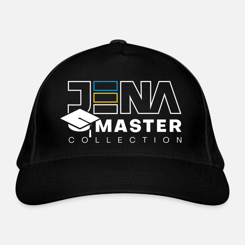 Jena Master Collection - Organic Baseball Cap - black