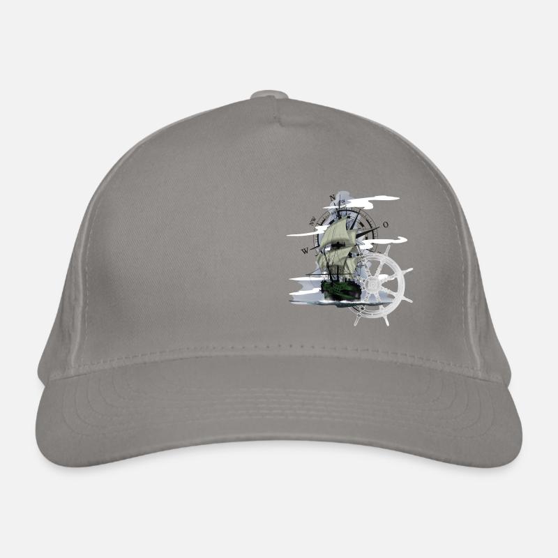 Sailing ship Organic Baseball Cap