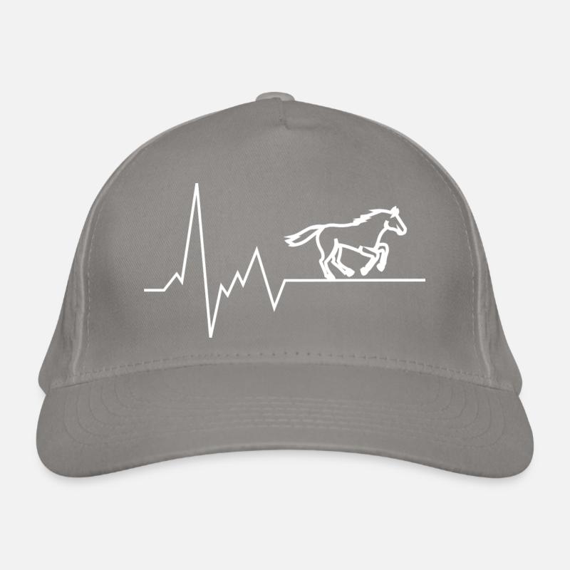 cheval battement de coeur Casquette classique bio
