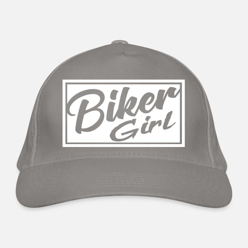 Biker girl rock biker patch kutte bikes Casquette classique bio