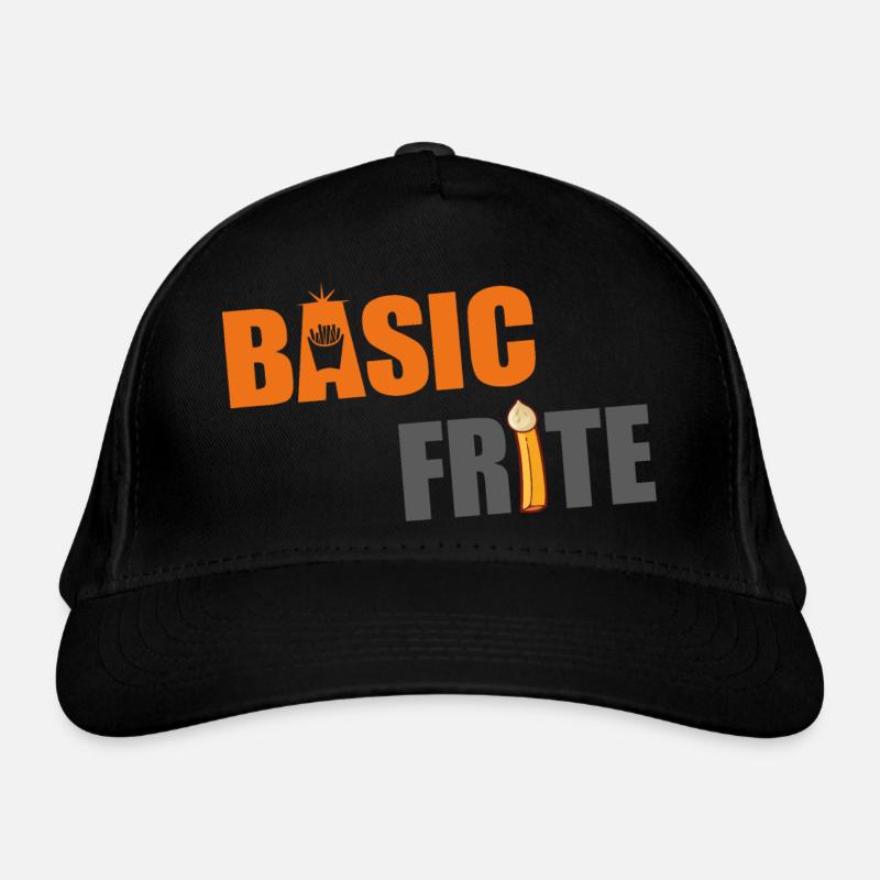 Basic fries 2 Organic Baseball Cap
