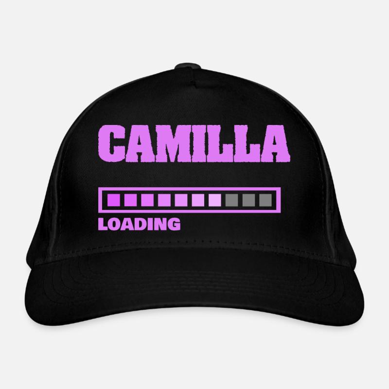 Camilla as a baby Organic Baseball Cap