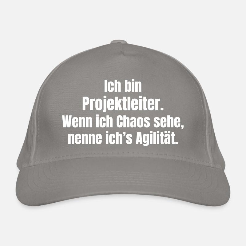 Le chaos, c’est l’agilité : chef de projet Casquette classique bio