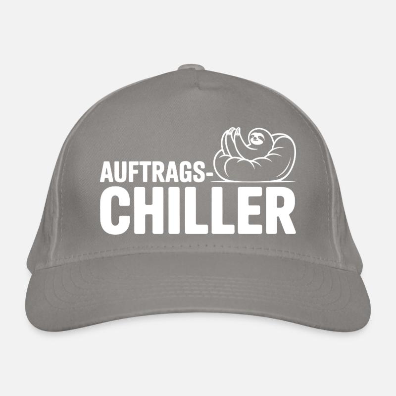 Order Chiller Order Chiller Office Sloth Organic Baseball Cap