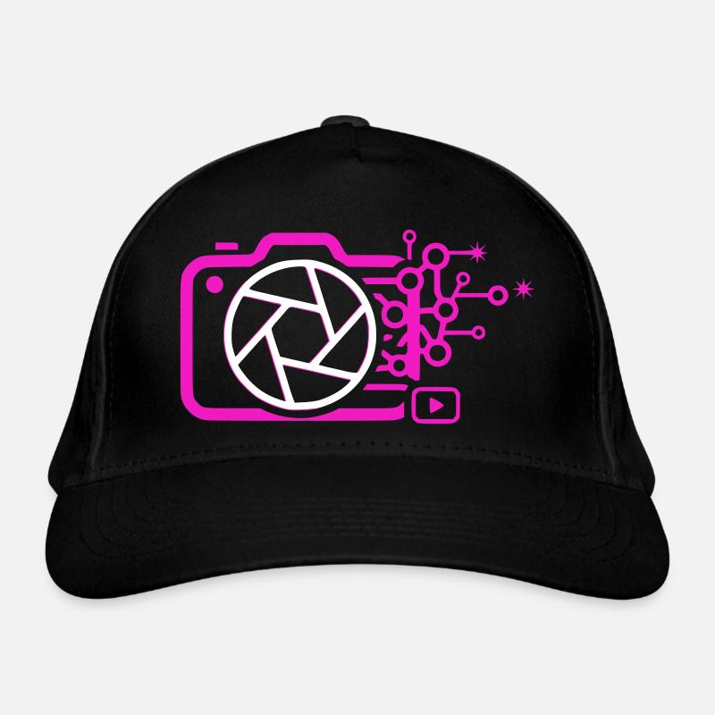 Digital Camera AI Art Tech Vector Organic Baseball Cap