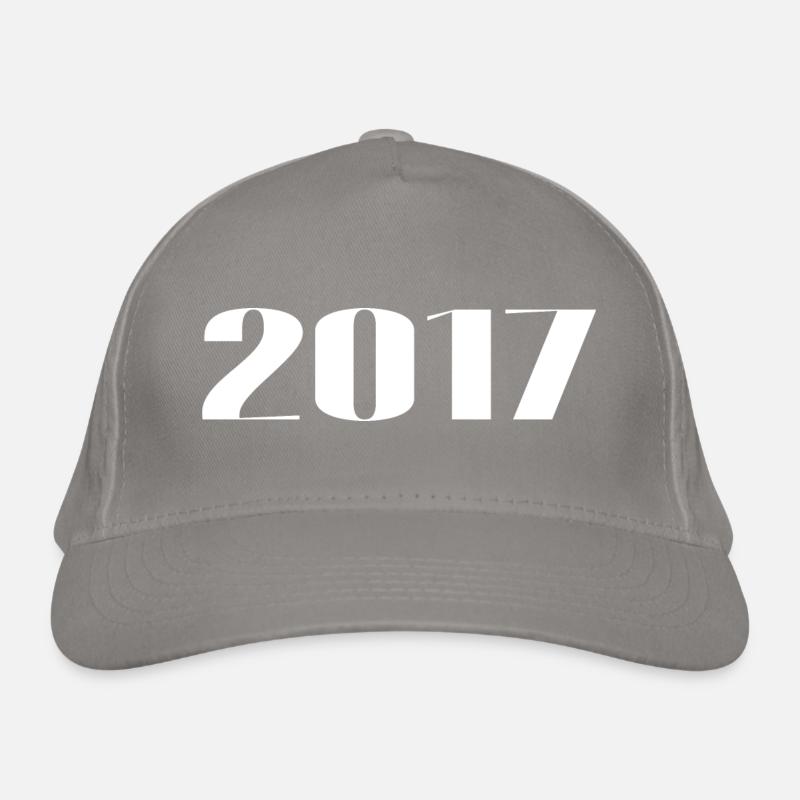 2017 - Cadeau né en 2017 Casquette classique bio