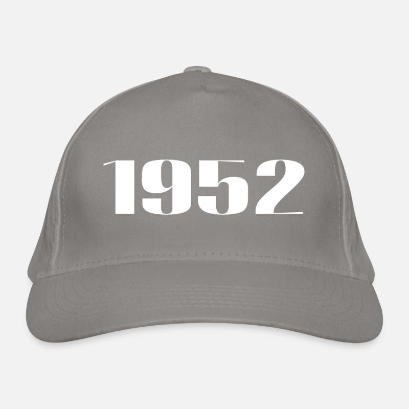 1952 - Cadeau né en 1952 Casquette classique bio