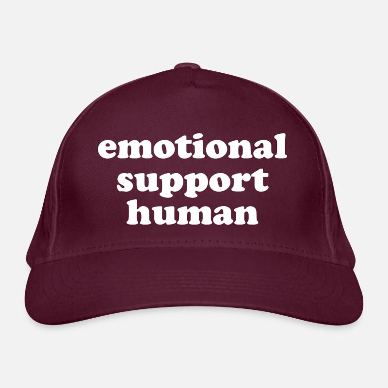 Emotional Support Human Bio-Baseballkappe