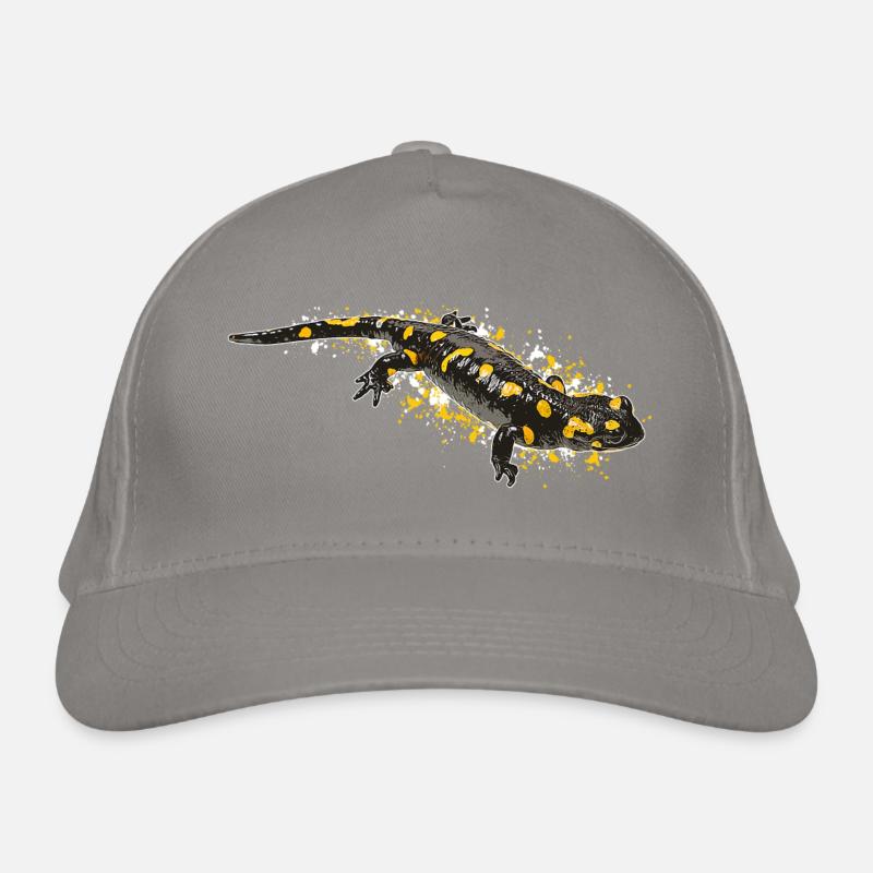 Feuersalamander Salamander Bio-Baseballkappe