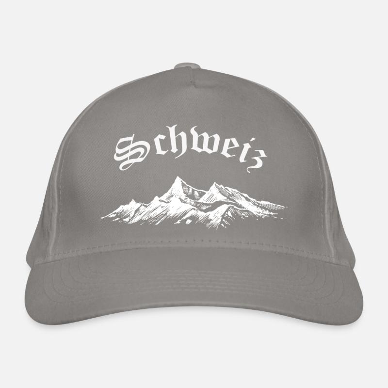 Schweiz Bio-Baseballkappe