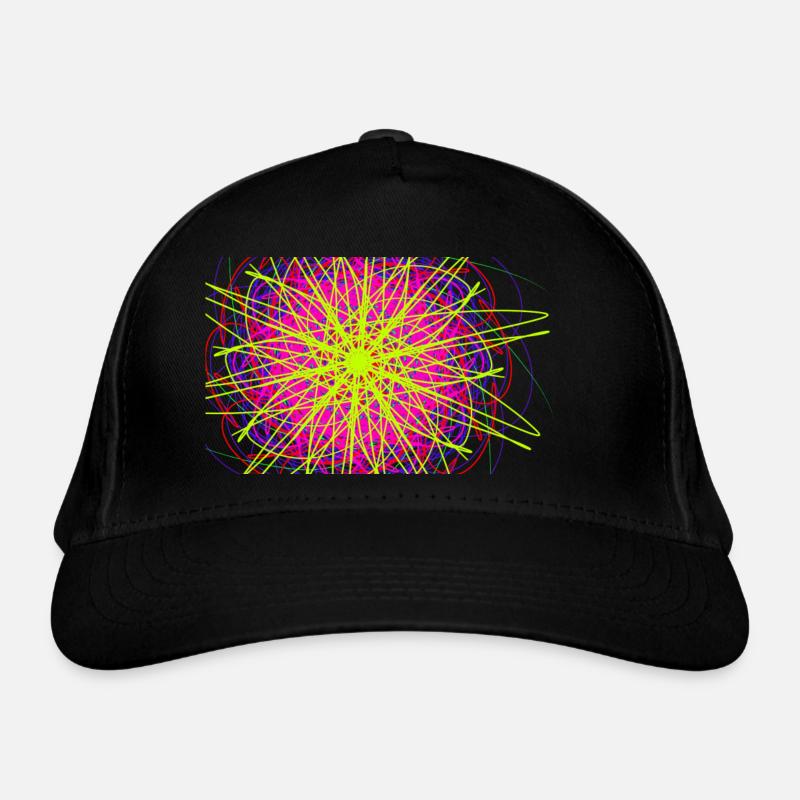 Regenbogenwirbelsturm Bio-Baseballkappe
