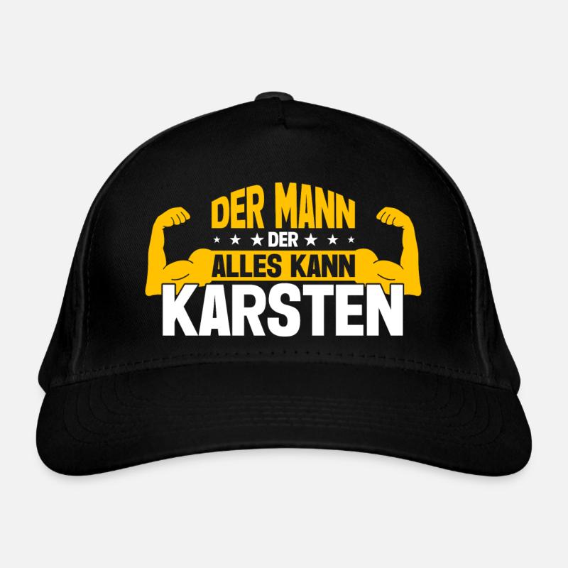 Karsten Der Mann Der Alles Kann Vorname Karsten Bio-Baseballkappe
