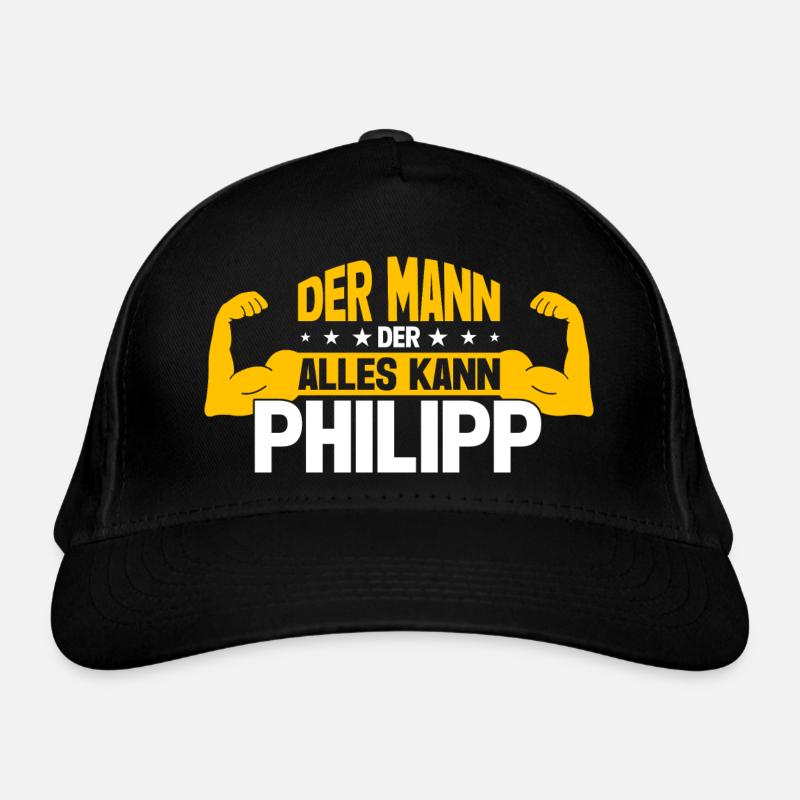 Philipp Der Mann Der Alles Kann Vorname Philipp Bio-Baseballkappe