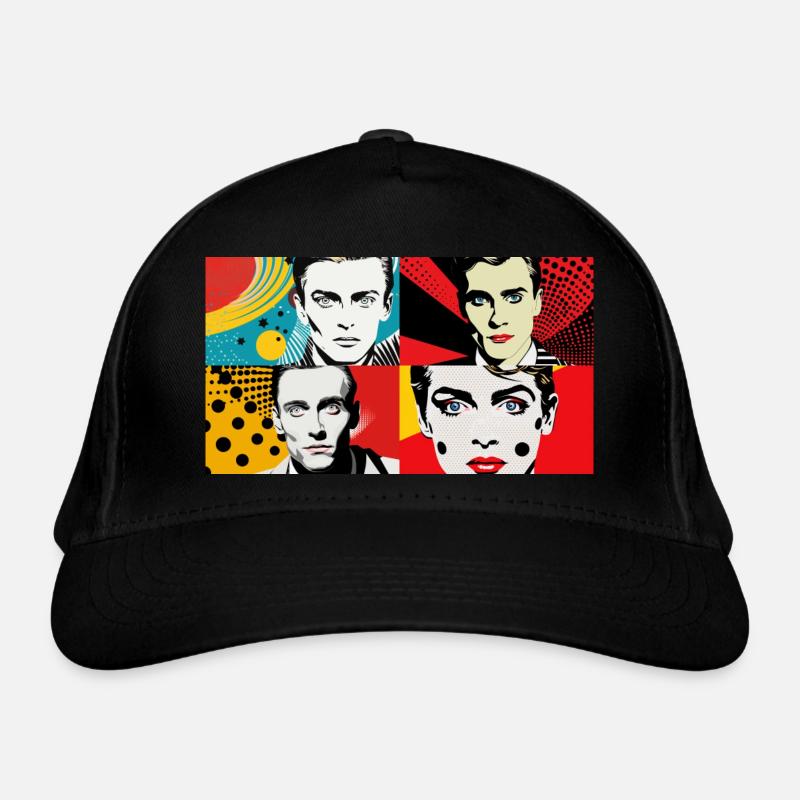 roy lichtenstein art work Bio-Baseballkappe