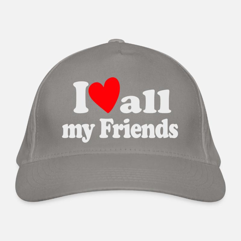 J’aime tous mes amis Casquette classique bio