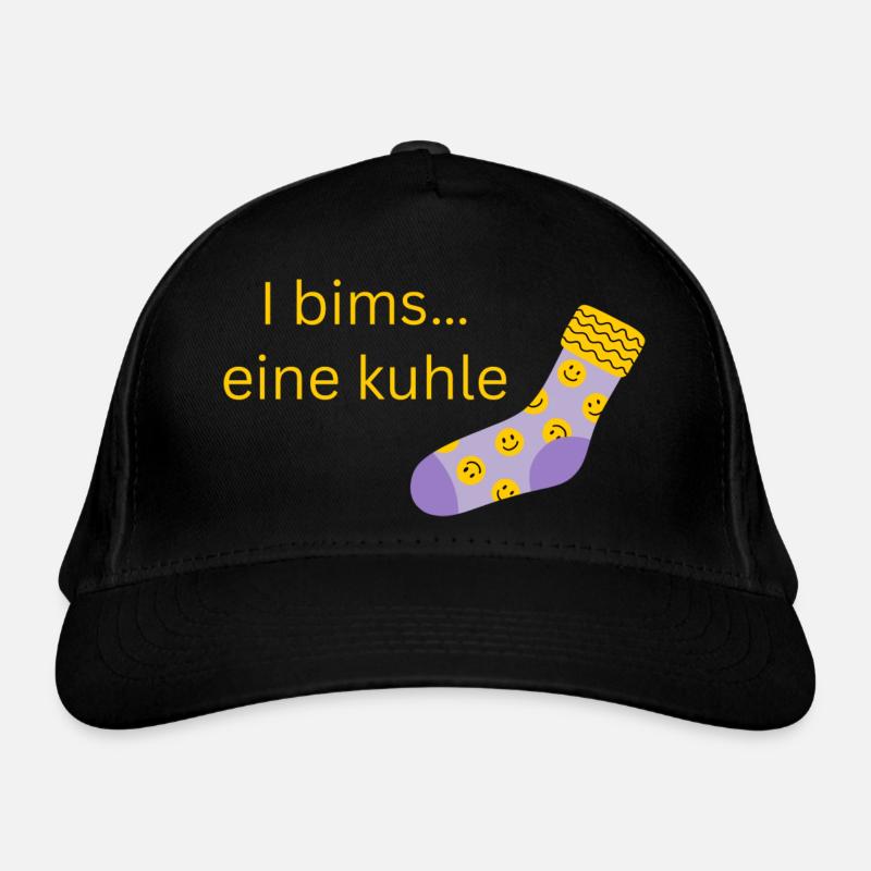 coole Socke Bio-Baseballkappe