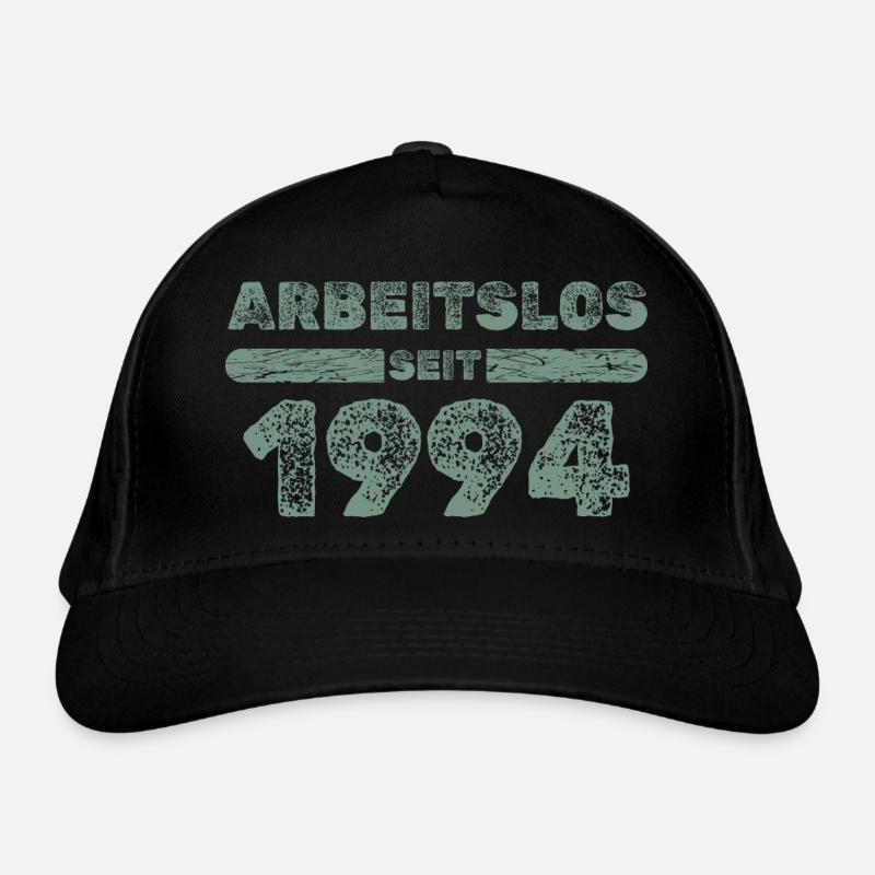 Arbeitslos 1994 Bio-Baseballkappe