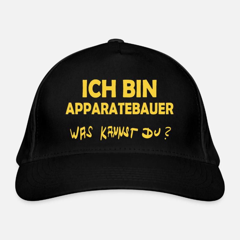 Apparatebauer als Beruf Bio-Baseballkappe