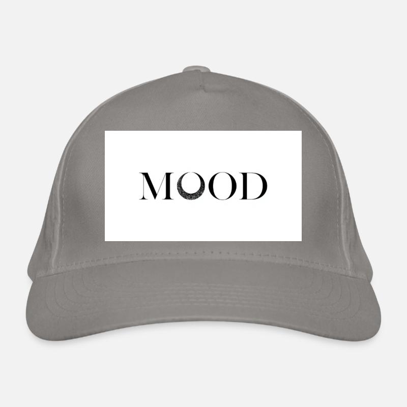 Conception typographique minimale MOOD Casquette classique bio
