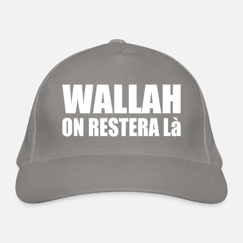 wallah en restera là Casquette classique bio
