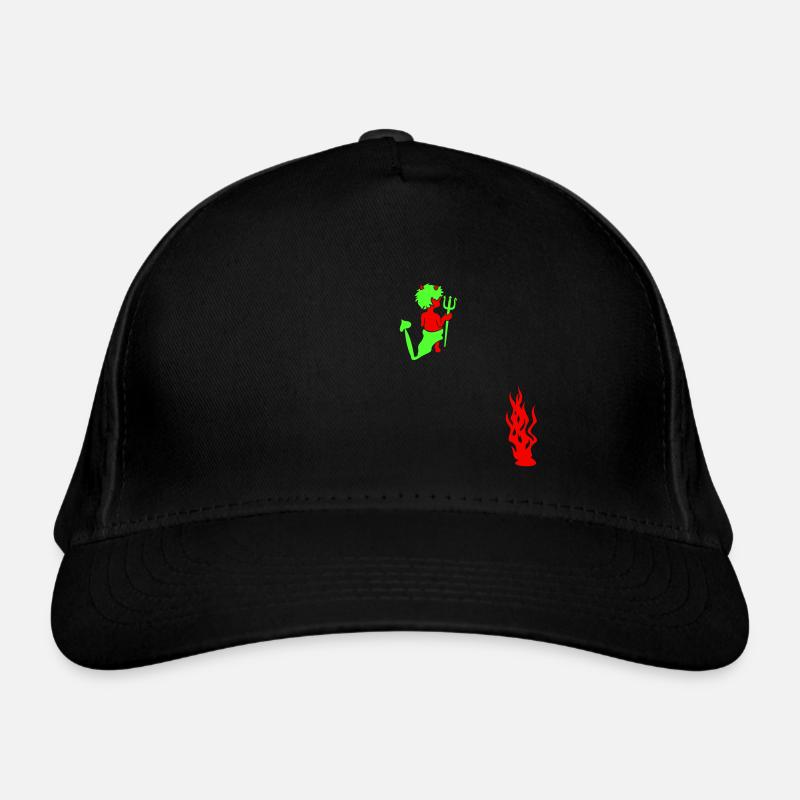 flammes / flames (1c) Casquette classique bio