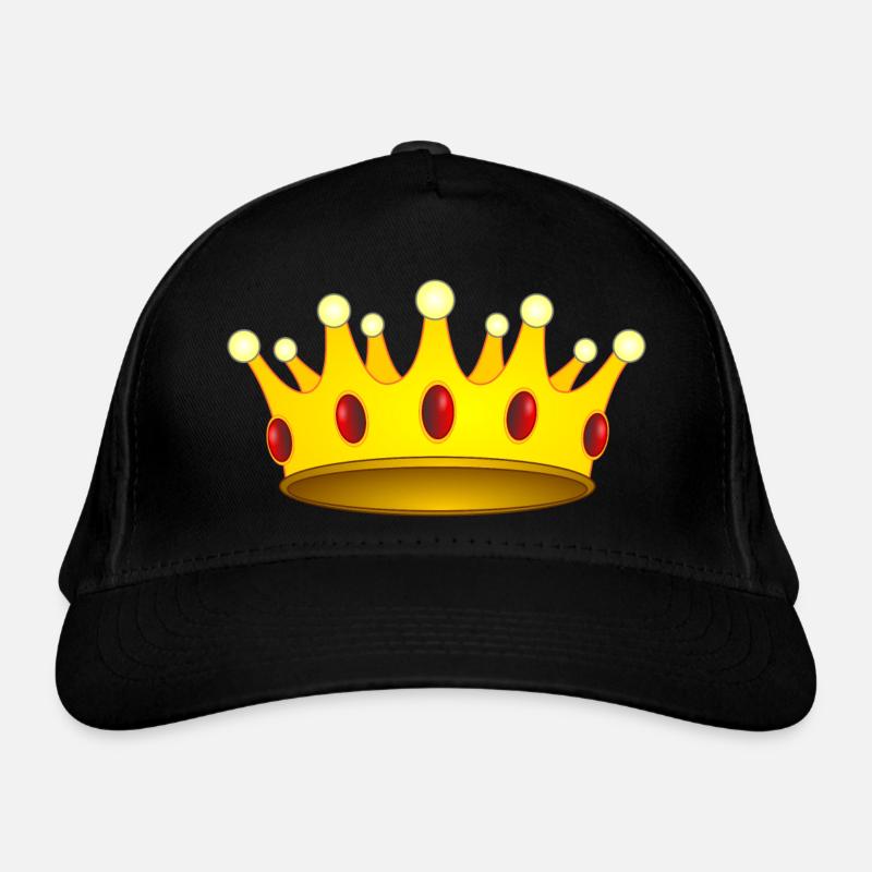 Crown for king or queen Organic Baseball Cap