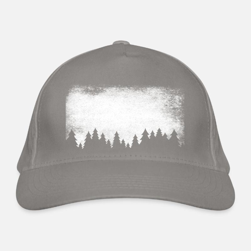Wald | forêts | Sapins | Bûcherons Casquette classique bio