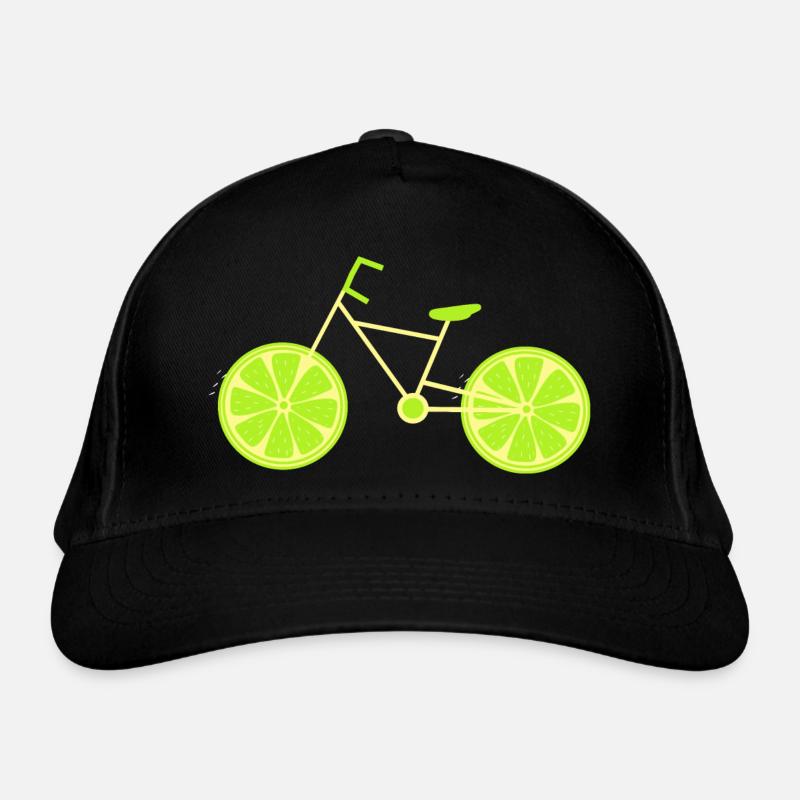 Vélo vert Cycliste Vélo vert Casquette classique bio