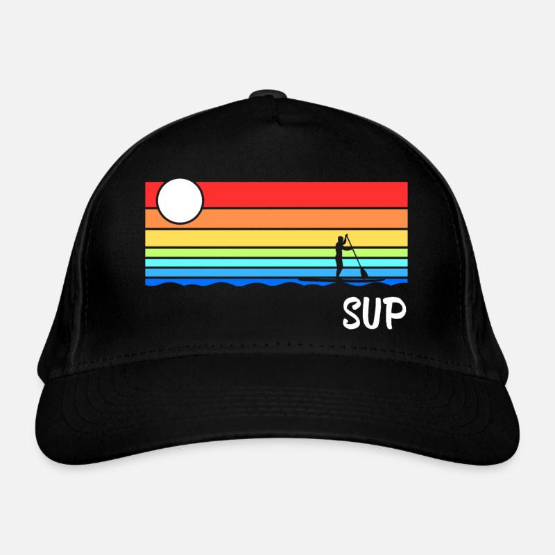 Stand Up Paddling Paddleboard Surfer SUP Bio-Baseballkappe