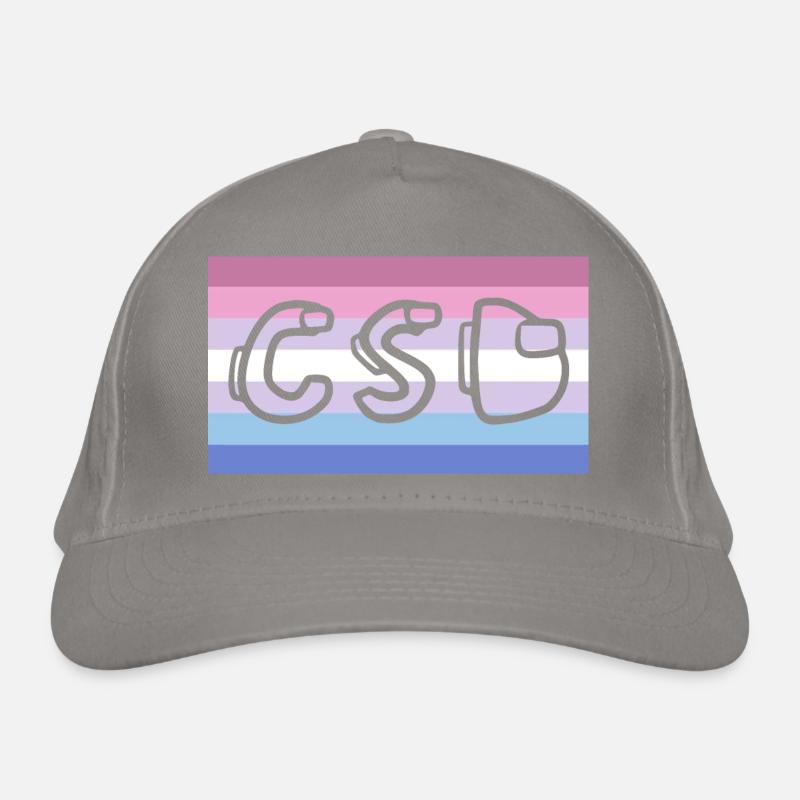 bigender pride CSD Bio-Baseballkappe