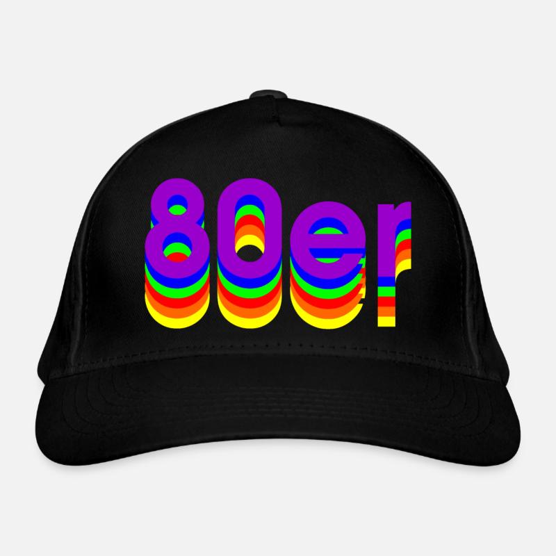 80er Bio-Baseballkappe