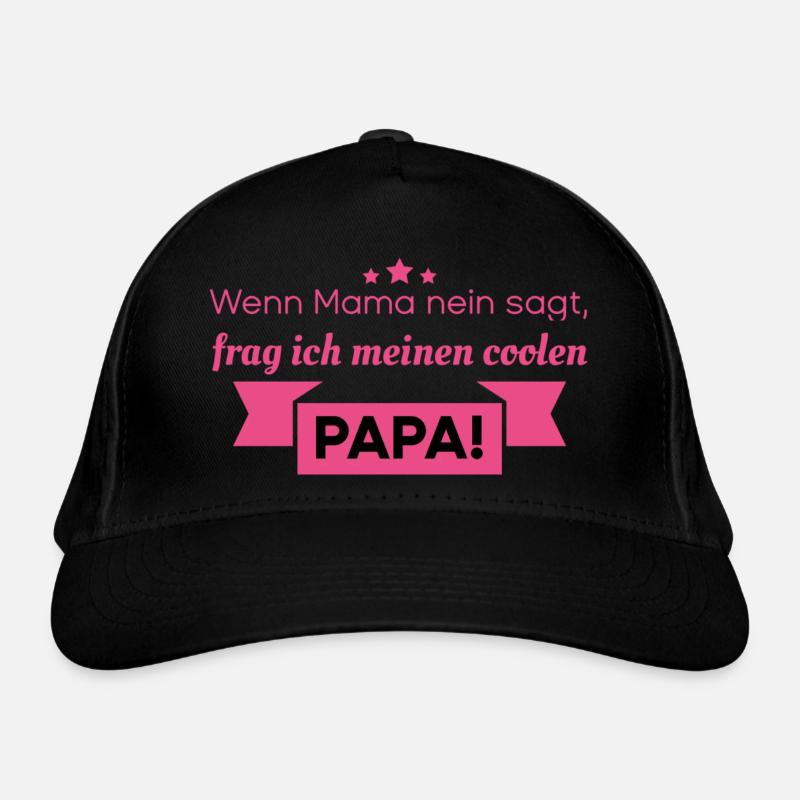 Babysprüche Bio-Baseballkappe