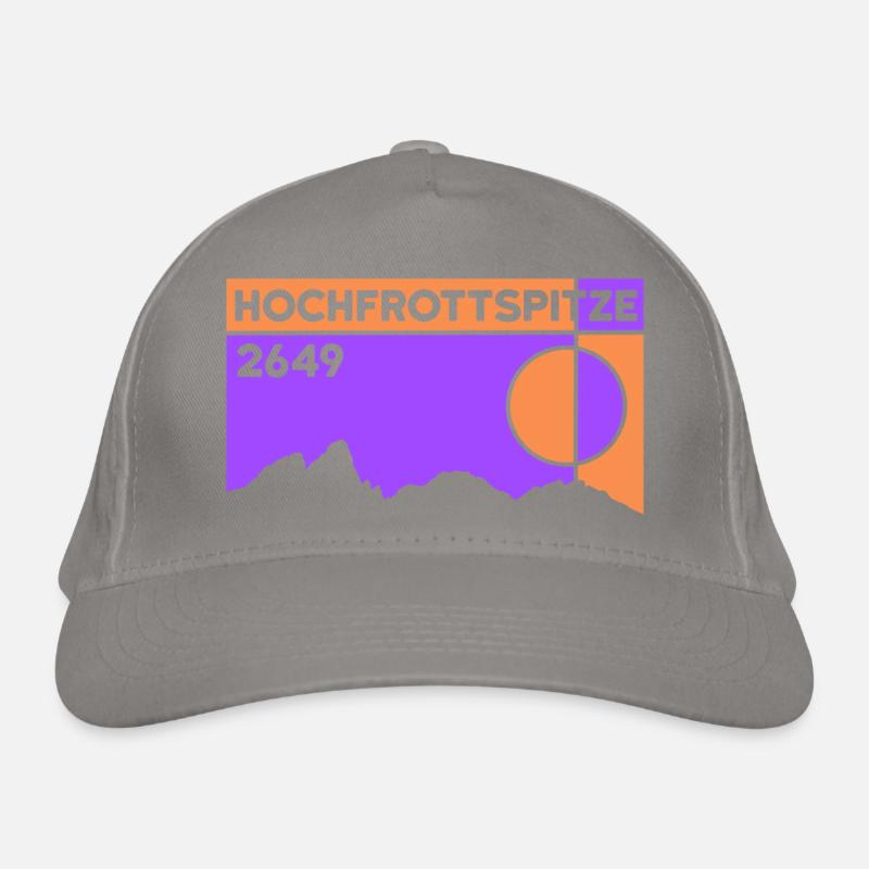 Hochfrottspitze Mädelegabel Traversée Randonnée Casquette classique bio